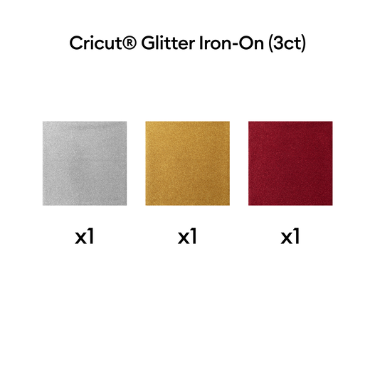 Cricut® Glitter Iron-On, Sangria Sampler (3 ct)