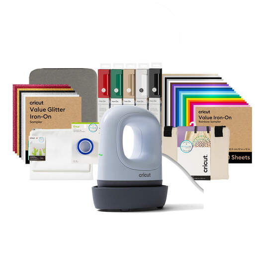 Cricut EasyPress Mini&trade; LT, Blue + Everything Bundle