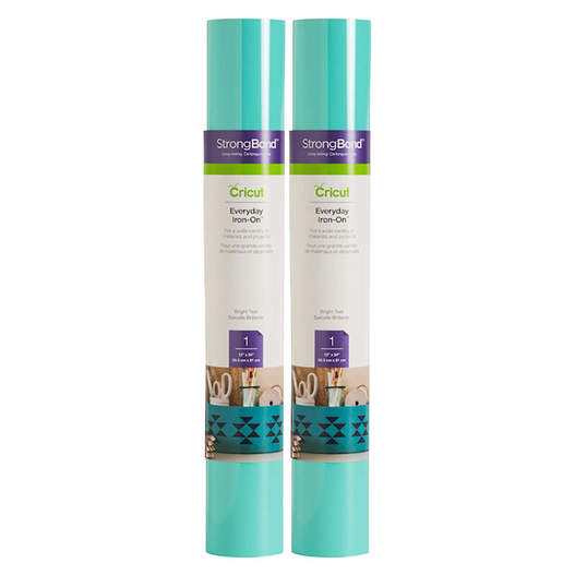 Everyday Iron-On, Bright Teal (2-Pack)