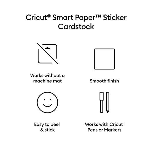 Smart Paper™ Sticker Cardstock Sampler, Neutrals - 13 in x 25 in (20 ct)
