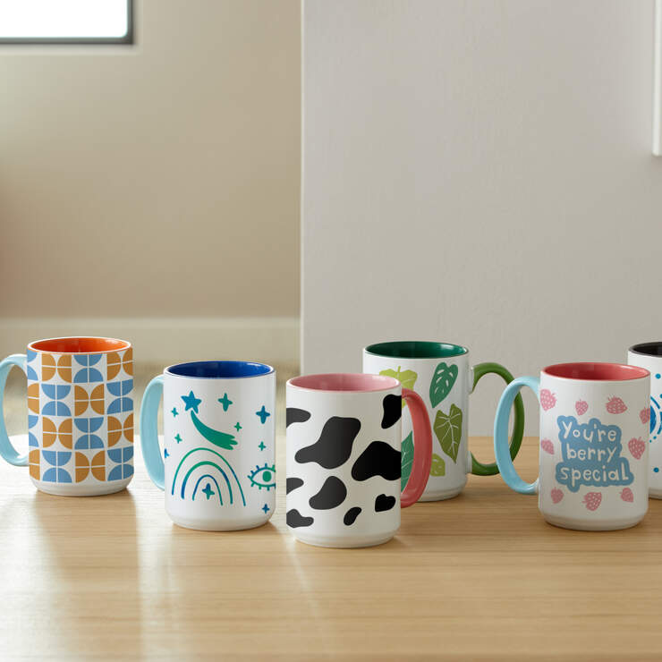 Beveled Ceramic Mug Blank - 15 oz/425 ml (1 ct) Beveled Ceramic Mug Blank - 15 oz/425 ml (1 ct)