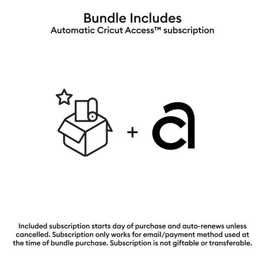 Cricut Explore® 4 + Everything Bundle + Cricut Access™ Subscription Cricut Explore® 4 + Everything Bundle + Cricut Access™ Subscription