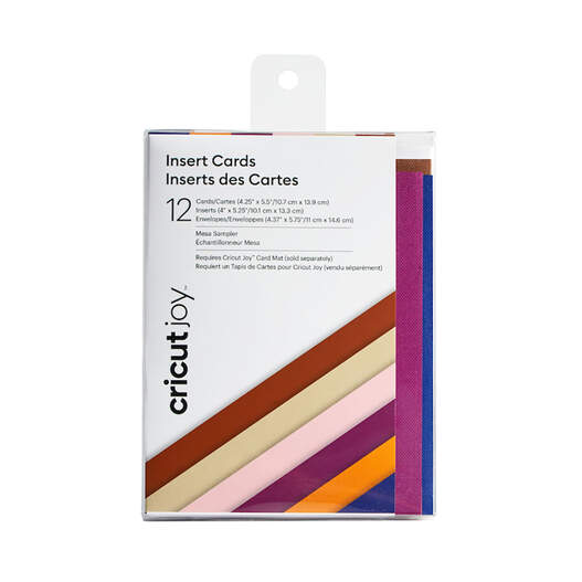 Cricut Joy™ Insert Cards, Mesa Sampler 4.25" x 5.5"