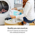 Cricut® Smart Iron-On™ Matless Heat Transfer Vinyl, Variety Sampler - 13 in x 12 in (12 ct)