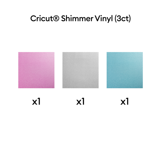 Premium Vinyl™ Shimmer Sampler, Cotton Candy - Permanent