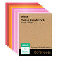 Value Cardstock, Sunset Sampler - 8.5 in x 11 in (80 ct)
