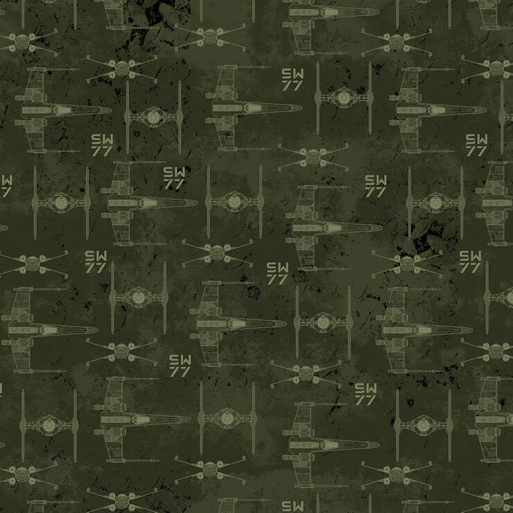 Premium Vinyl™ Patterned Sampler, Star Wars™ Rebel Alliance - Removable Premium Vinyl™ Patterned Sampler, Star Wars™ Rebel Alliance - Removable