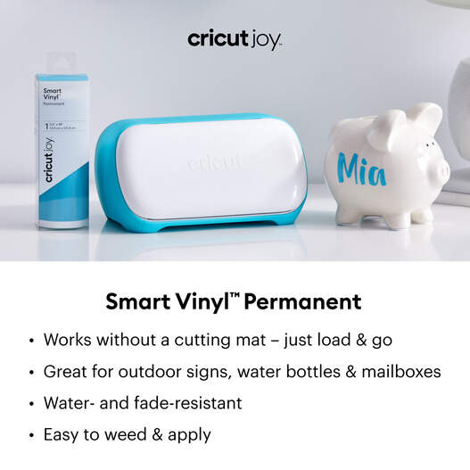 Cricut Joy™ Smart Vinyl™ – Permanent, Ocean (10 ft / 3 m) (2-Pack)