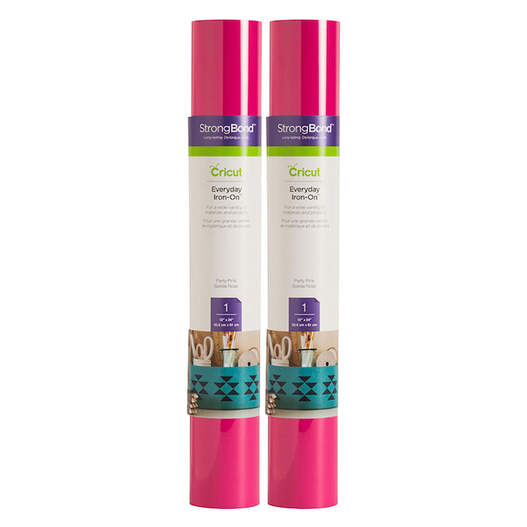 Everyday Iron-On, Party Pink (2-Pack)