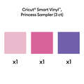 Cricut&reg; Smart Vinyl&trade; Matless Permanent Vinyl, Princess Sampler - 13 in x 12 in (3 ct)