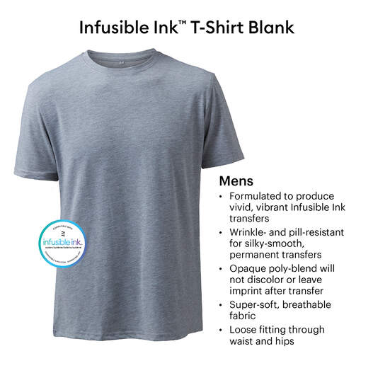 Cricut Infusible Ink Blank Crew Neck T-Shirt - Men's XXL