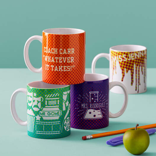 Cricut Ceramic Mugs for Mug Press, 12oz, Infusible Ink Sheets & Designs  Bundle 