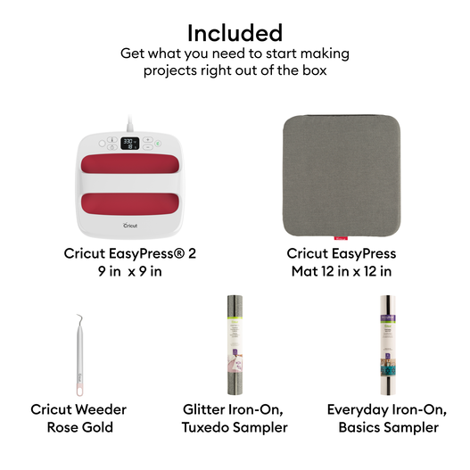 Cricut EasyPress® 2 + Iron-On Kit