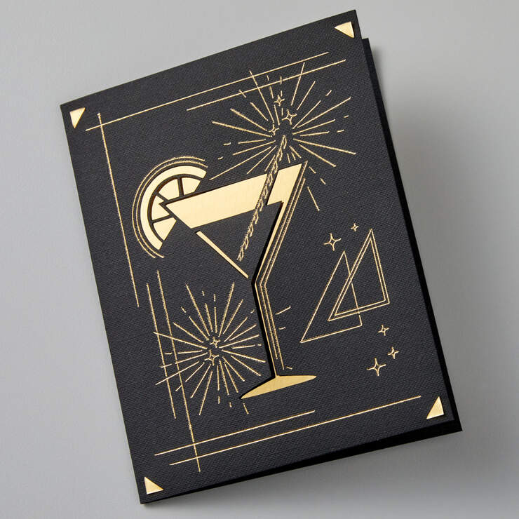 Cricut Joy™ Foil Transfer Insert Cards, Royal Flush - A2