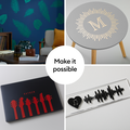 Premium Vinyl™ Sampler, Rainbow - Removable/Matte