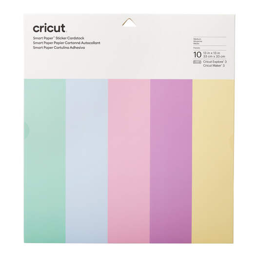 Cricut Smart Paper™ Sticker Cardstock in Pastel Shades