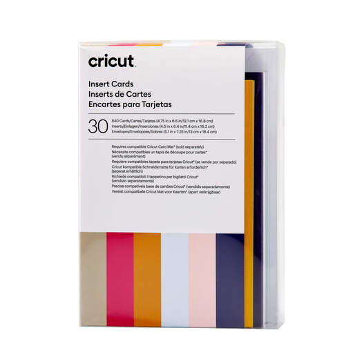 Cricut Insert Cards Sensei Sampler | R10 42 Count | R40 30 Count | S40 35 Count