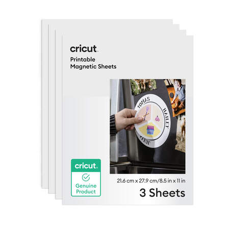 Cricut® Printable Magnet Sheets - 8.5 in x 11 in (3 ct)