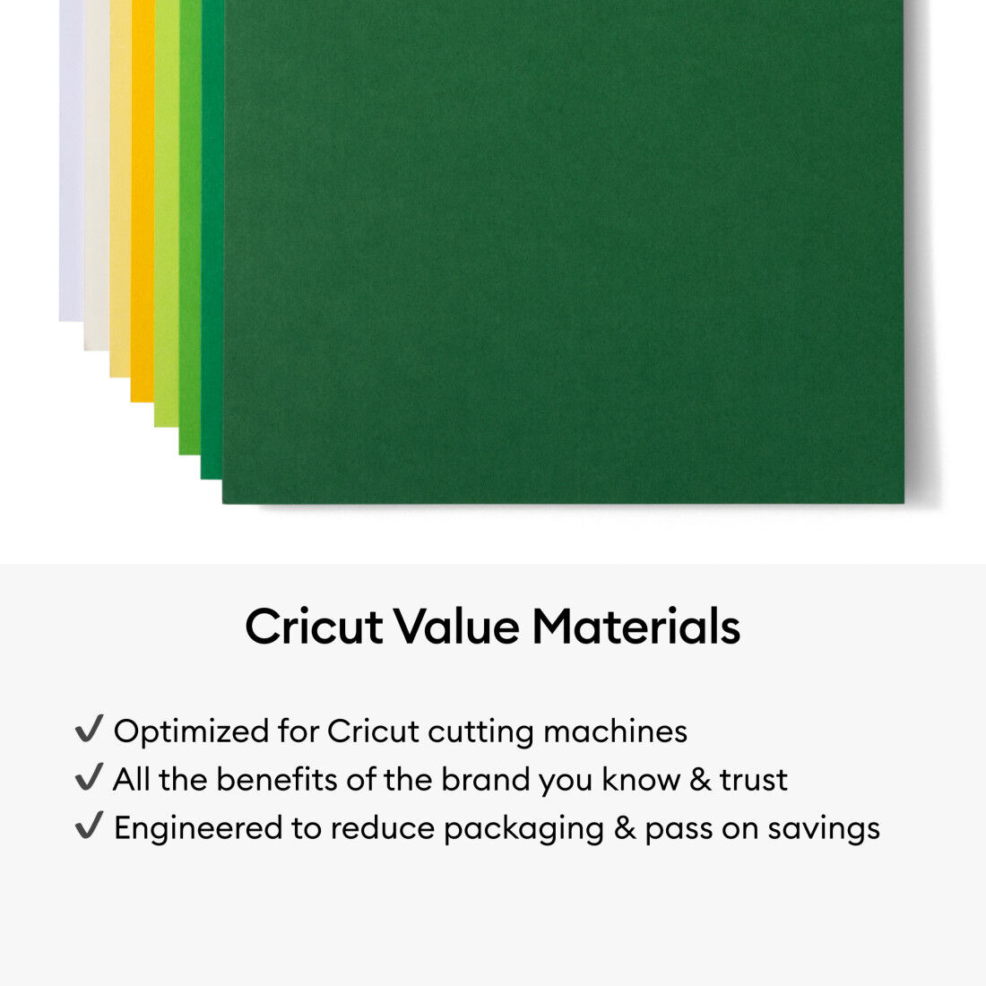 Cricut Value Cardstock Botanicals Sampler - 8.5