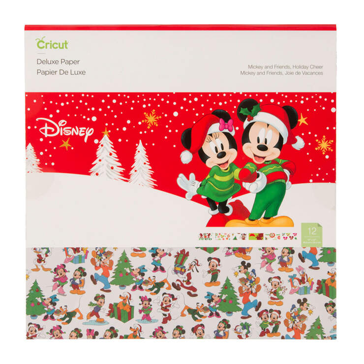 Deluxe Paper, Mickey & Friends Holiday Cheer