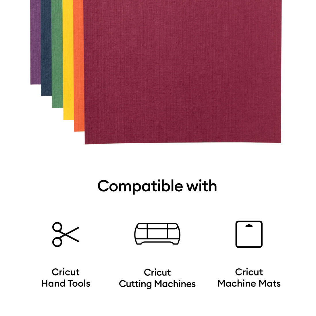 Cricut Jewel Tones Cardstock Sampler - 12