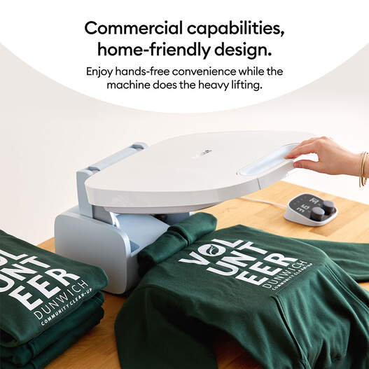 Cricut Autopress - Heat Press for Sublimation & T-Shirt Heat Transfers,  Designed for Home, Commercial-Level Capabilities, Large Ceramic-Coated Heat  Plate, Time-Saving Automated Features : : Home & Kitchen
