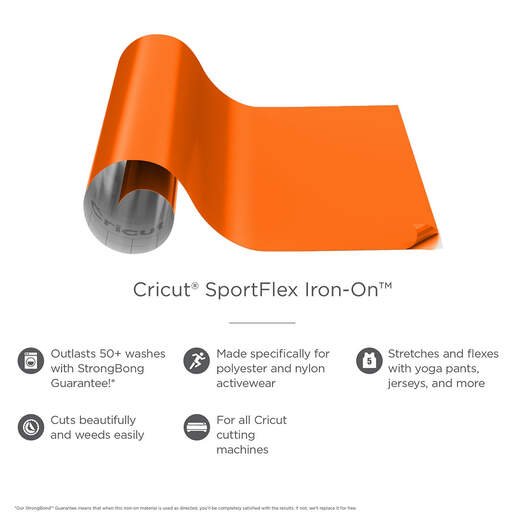 Cricut 12 X 24 Everyday Iron-on Neon Orange : Target