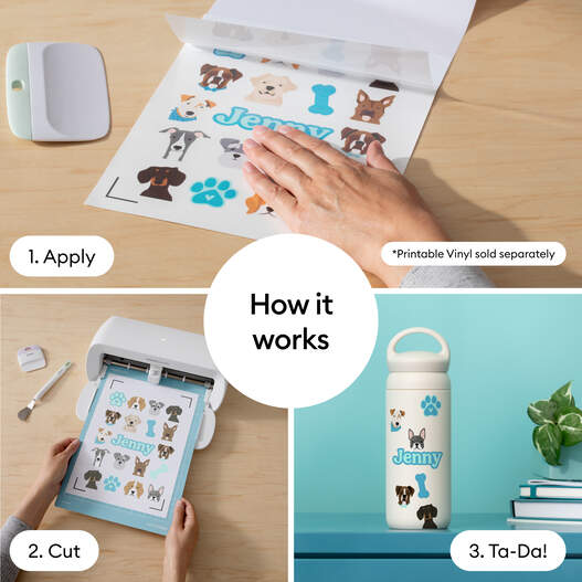 Cricut® Lamination Film - 8.5 in x 11 in (30 ct)