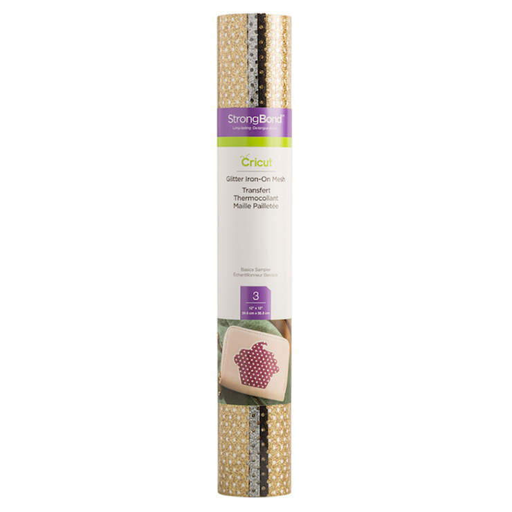 Glitter Iron-On Mesh Sampler, Basics