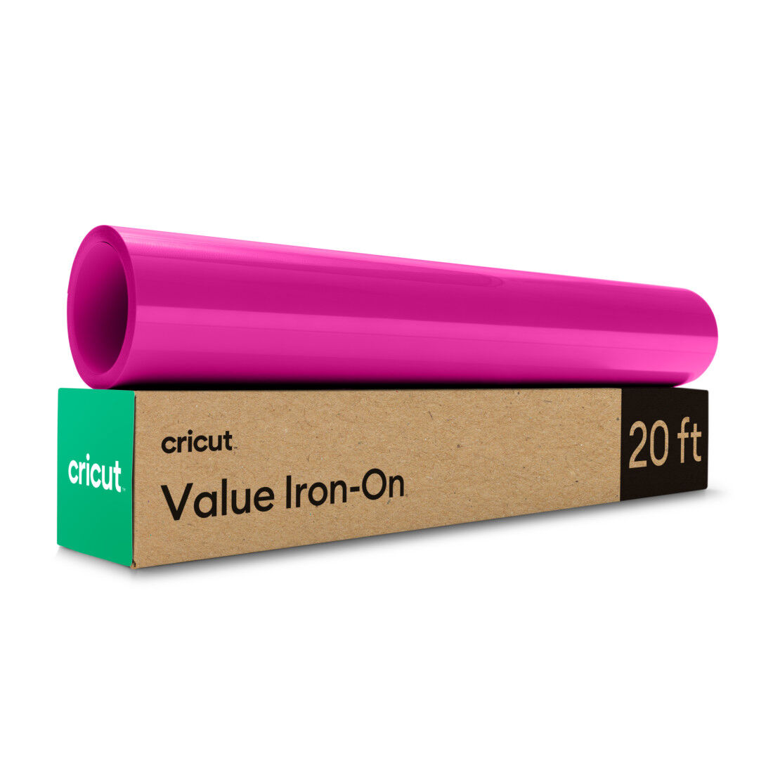 Cricut Value Iron-on Heat Transfer Vinyl - 12 in x 20 ft - Magenta