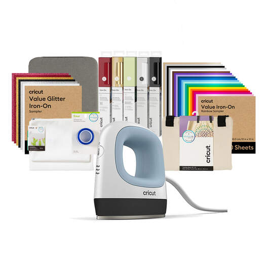 Cricut EasyPress Mini™, Zen Blue + Everything Bundle