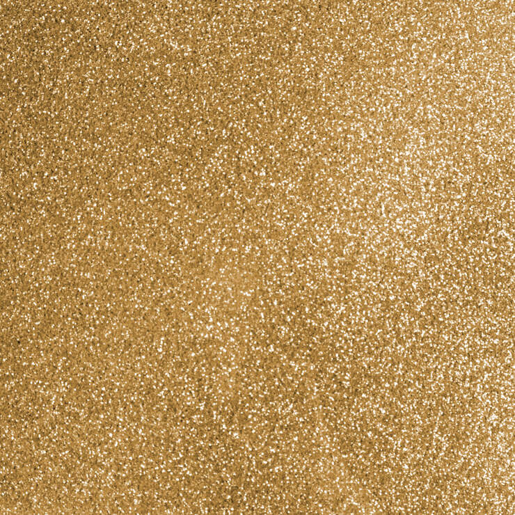 Smart Iron-On™ Glitter (9 ft), Gold