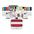 Cricut EasyPress™ 2, Raspberry - 9" x 9" + Essentials Iron-On Bundle