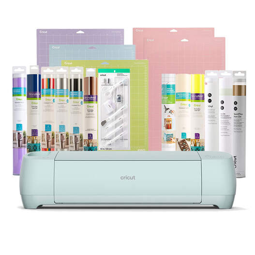 Certified Refurbished Cricut Explore&reg; 3 + Essentials Bundle