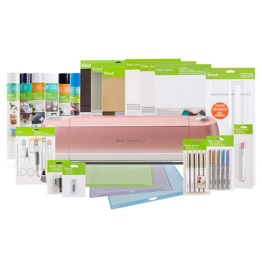 Cricut Explore Air™ 2, Flamingo Pearl + Everything Bundle