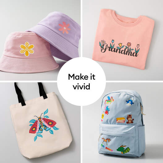 Printable Iron on, Light Fabrics - 8.5 in x 11 in (10)