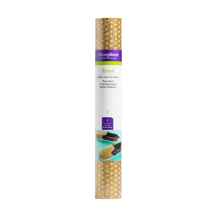 Glitter Iron-On Mesh Stars Glitter Iron-On Mesh Stars