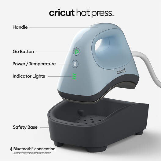 Cricut Hat Heat Press 2009240 Portable Machine Safety Base