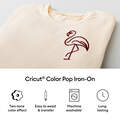 Cricut® Color Pop Iron-On (12 in x 19 in)