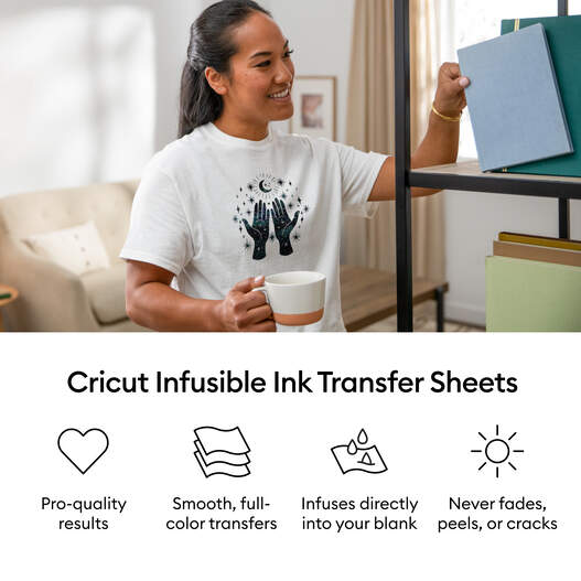 Infusible Ink&trade; Transfer Sheet Patterns, Distressed Berry