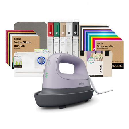 Cricut EasyPress Mini&trade; - 6 x 3, Lavender + Everything Bundle