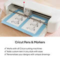 Cricut&reg; Watercolor Marker & Brush Set (9 ct) + Adapter