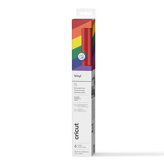 Premium Vinyl™ Sampler, Rainbow - Removable/Matte