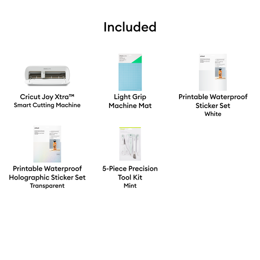 Cricut Joy Xtra&trade; + Sticker Making Bundle