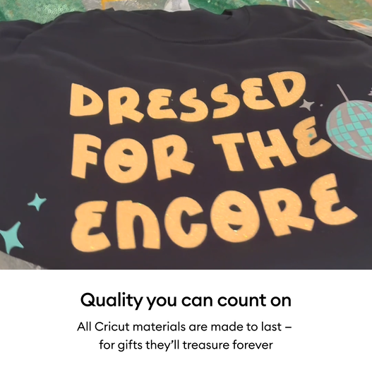 Cricut® Showgirl Iron-On Collection Cricut® Showgirl Iron-On Collection