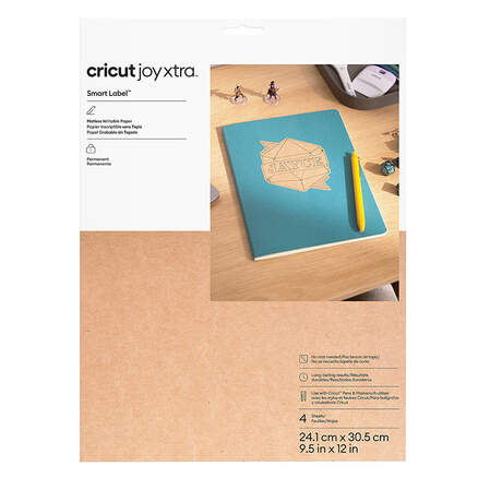Cricut Joy Xtra™ Smart Label™ Paper – Permanent (4 ct)
