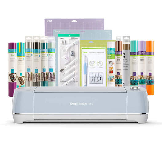 Certified Refurbished Cricut Explore Air® 2 + Essentials Bundle