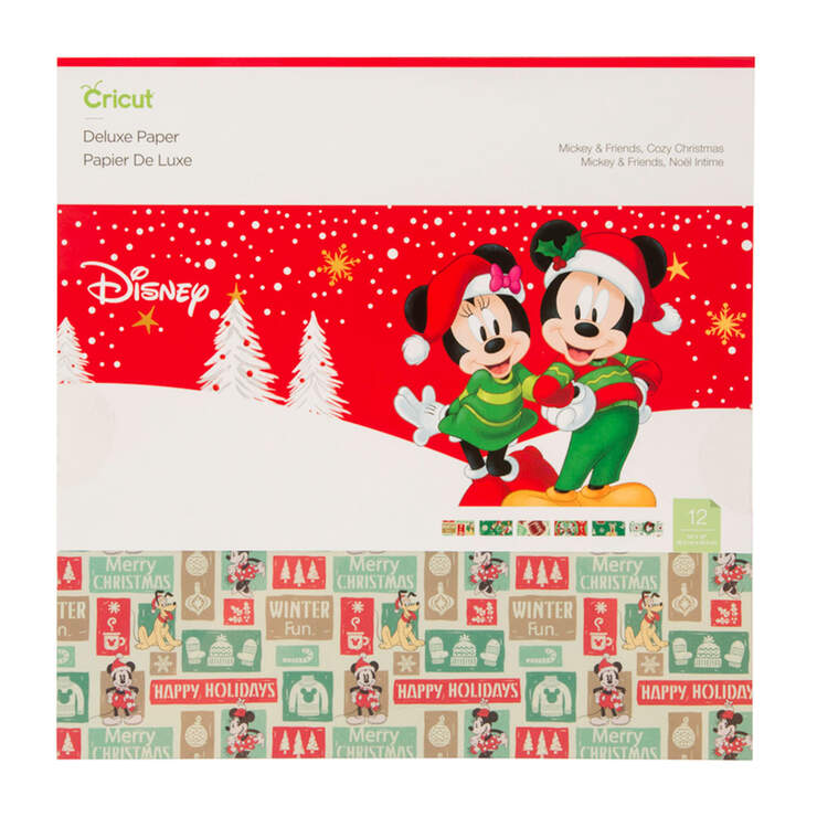 Deluxe Paper, Mickey & Friends Cozy Christmas