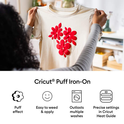 Cricut&reg; Puff Iron-On (12 in x 19 in)