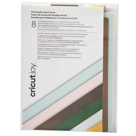 Cricut Joy™ Foil Transfer Insert Cards, Forest Grove Sampler - A6 Cricut Joy™ Foil Transfer Insert Cards, Forest Grove Sampler - A6
